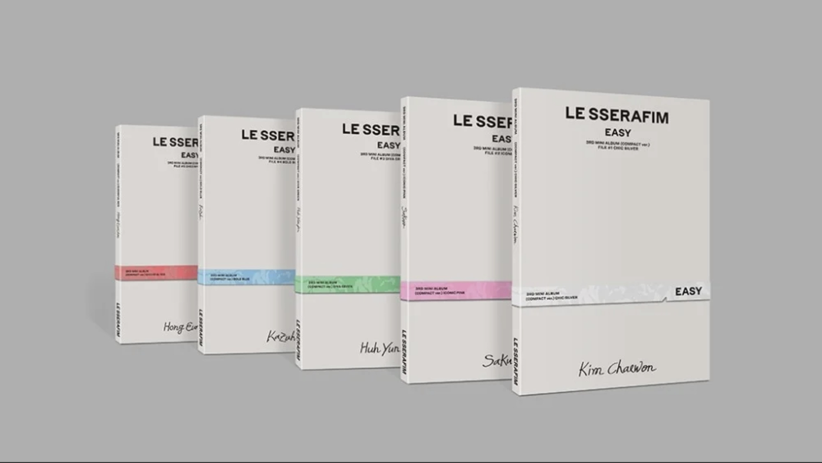 르세라핌 (LE SSERAFIM) 3rd Mini Album 'EASY' (COMPACT ver.)