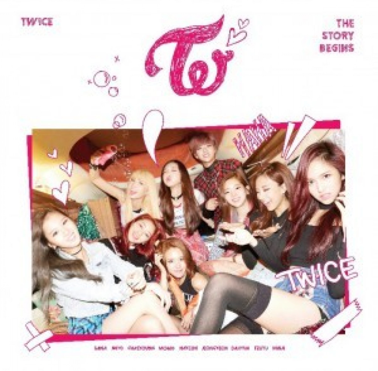 TWICE 1st Mini Album [THE STORY BEGINS]